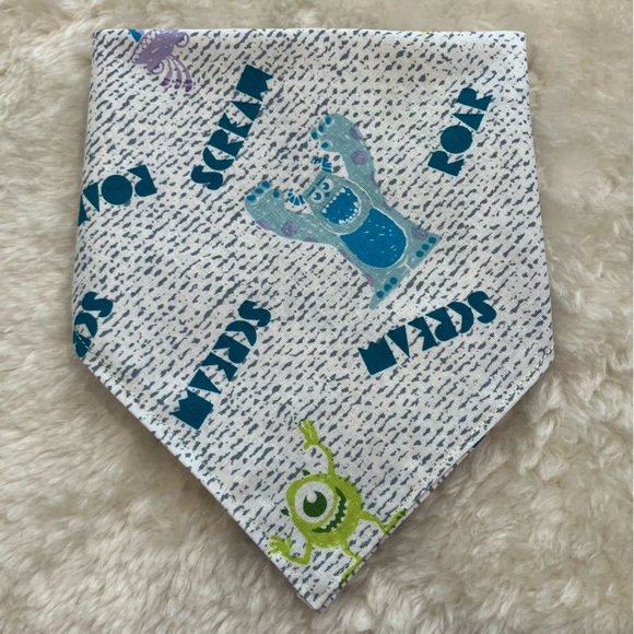 Reggie in Bowties | Monsters Inc. Disney Movie Print Bandana - Picture 5 of 11